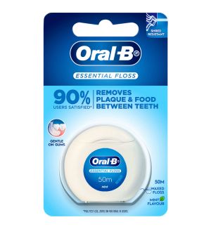 ORAL B ESSENTIAL FLOSS MINT 50M