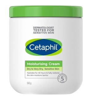 CETAPHIL MOISTURISING CREAM FOR FACE & BODY 550G (EXP: 02/2027)