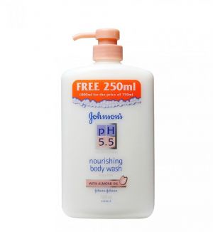 JOHNSON PH 5.5 BODY WASH WITH ALMOND OIL 1000ML