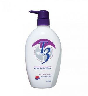 T3 ACNE BODY WASH BACTERICIDAL 550ML