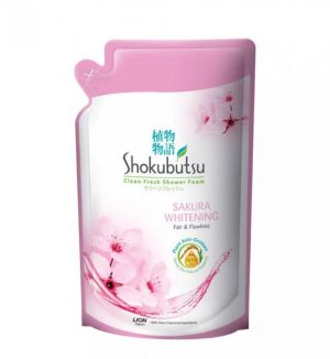 SHOKUBUTSU REFILL SAKURA WHITENING 550ML