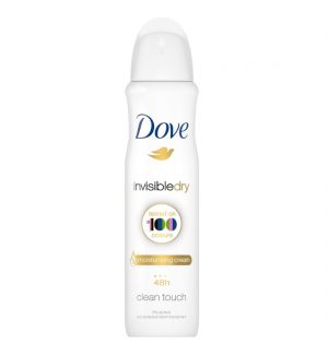 DOVE DEODORANT SPRAY INVISIBLE DRY 150ML