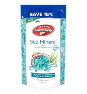 LIFEBUOY BODY WASH REFILL - SEA MINERAL & SALT 850ML