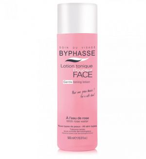 BYPHASSE FACE GENTLE TONING LOTION ALCOHOL FREE 500ML