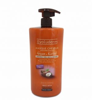 EVOLUDERM ARGAN & SHEA BUTTER HAIR MASK 1L