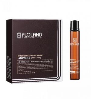 FLOLAND PREMIUM KERATIN CHANGE AMPOULE SET (13MLX10PCS) (HAIRCARE)