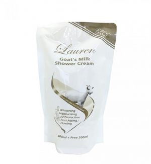 LAUREN GOAT'S MILK SHOWER CREAM 1000ML REFILL