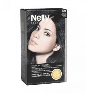 NELLY HAIR COLOR 1/00 BLUE BLACK