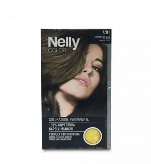 NELLY HAIR COLOR 7/91 ASH BROWN