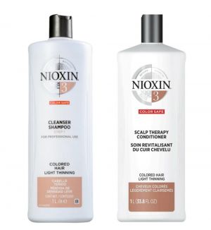 NIOXIN SYSTEM 3 CLEANSER AND CONDITIONER 1L