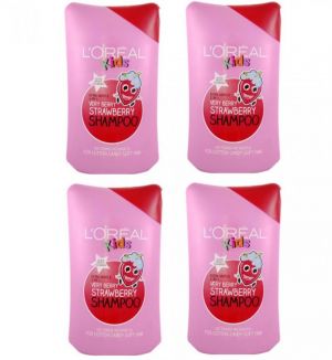 Loreal kids 2 in1 Very Berry Strawberry Shampoo 250ML x4 bottles