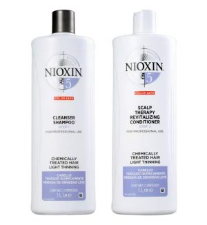 NIOXIN SYSTEM 5 CLEANSER AND CONDITIONER 1L