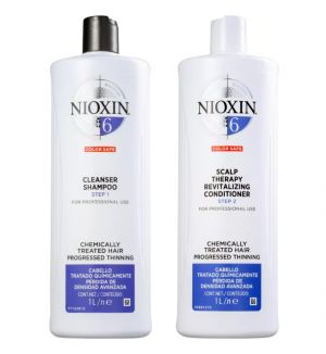 NIOXIN SYSTEM 6 CLEANSER AND CONDITIONER 1L